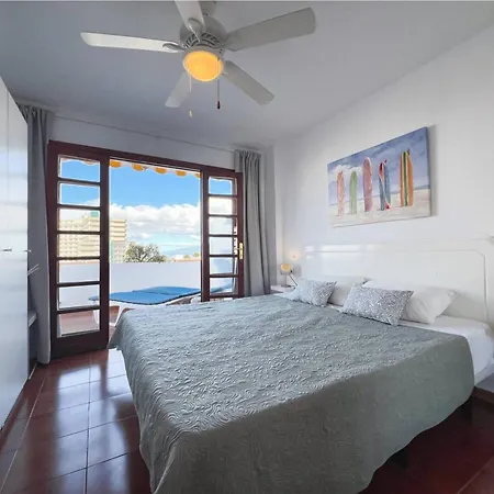 Garden Teneryfa Tenerife Widok Na Ocean Ocean Atlantic Wiev Адехе