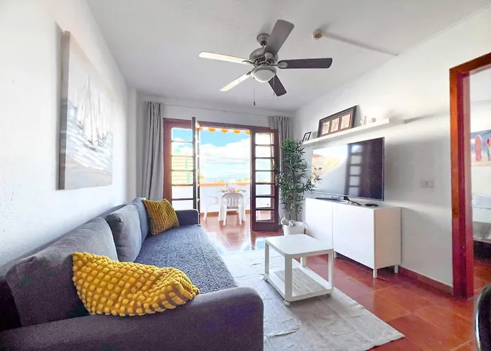 Garden Teneryfa Tenerife Widok Na Ocean Ocean Atlantic Wiev Apartment